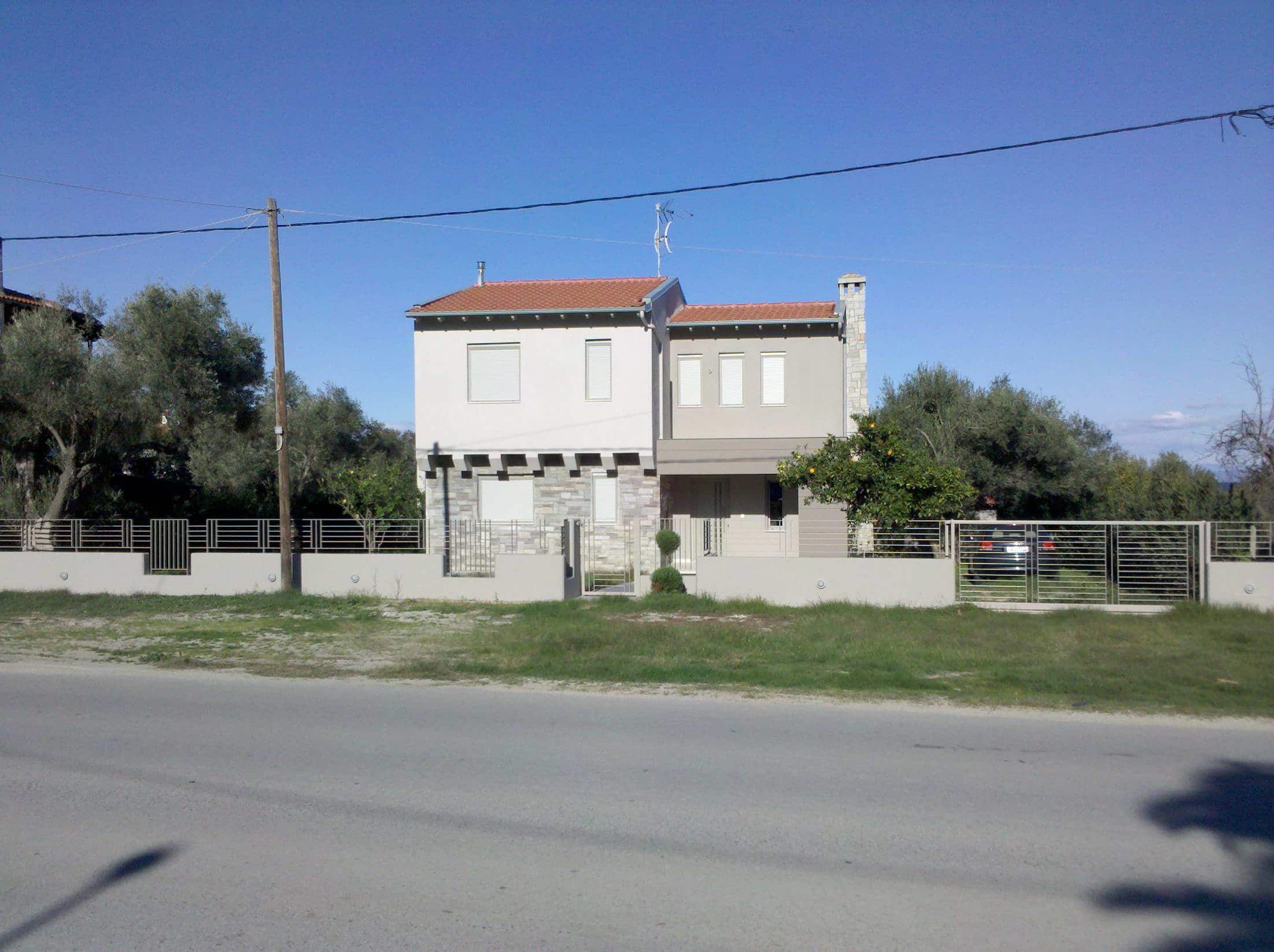 Villa Peukohori Halkidiki Халкидики вилла проданный 5