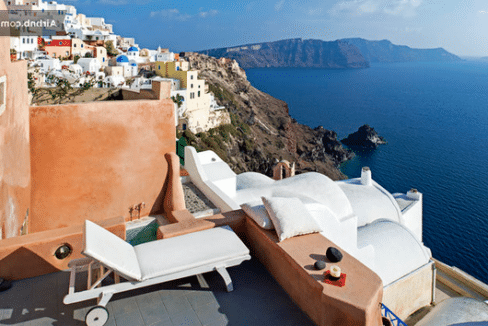 santorini villas