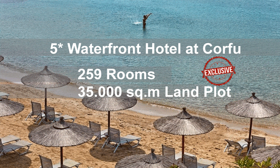 5* Amazing Waterfront Hotel at Corfu
