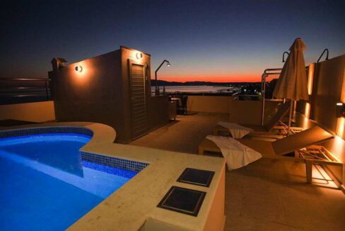 Seafront villa with roof top pool for Sale at Chania Crete  08