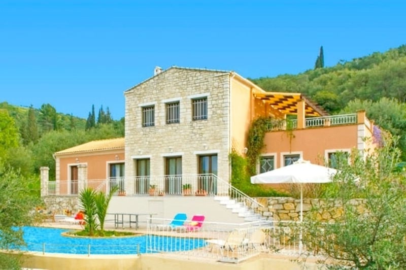 Private villa with swimming pool for sale Corfu