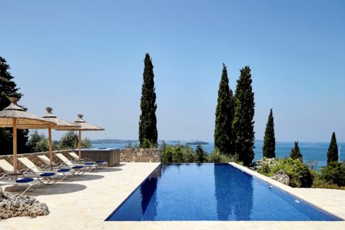 Sea View New Built villa at Kommeno, Corfu 1