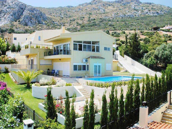 House with pool and Sea Views at Sounio , South Attica, Villas for Sale Sounio Attica, Luxury Properties Sounio Attica, Athens Villas, Luxury Estates