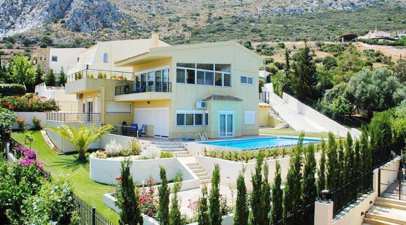 House with pool and Sea Views at Sounio , South Attica, Villas for Sale Sounio Attica, Luxury Properties Sounio Attica, Athens Villas, Luxury Estates