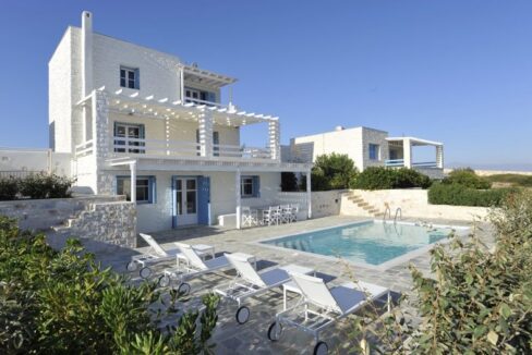 Villa For Sale Paros by the sea,  Beachfront Villa Paros