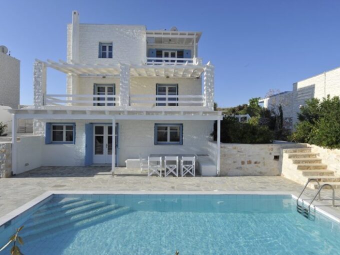 Villa For Sale Paros by the sea, Beachfront Villa Paros