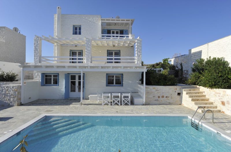 Villa For Sale Paros by the sea, Beachfront Villa Paros