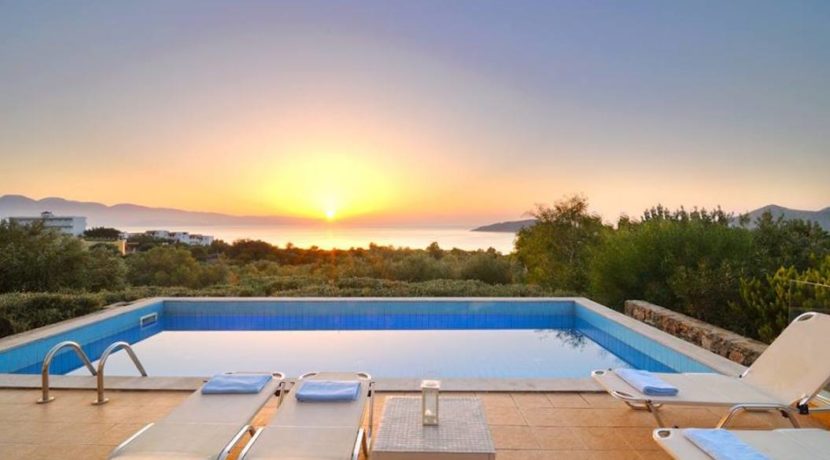Villa with Sea Views Elounda, 250 square meter villa has 5 bedrooms. Elounda crete Property, Villa in Elounda Crete, Real Estate Crete 2