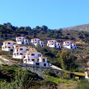 Villas at Lagonisi with sea view
