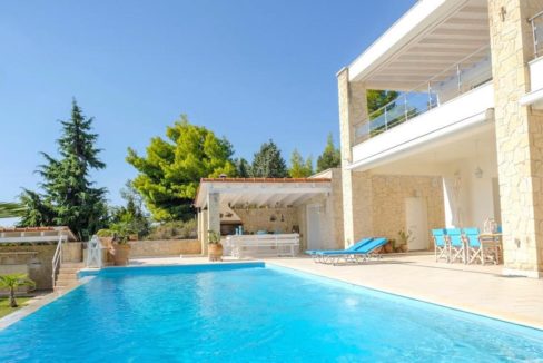 Beautiful beachfront Villa at Halkidiki, Kassandra Halkidiki, Skioni, Halkidiki Properties, Seafront Villa Halkdidiki Greece 12