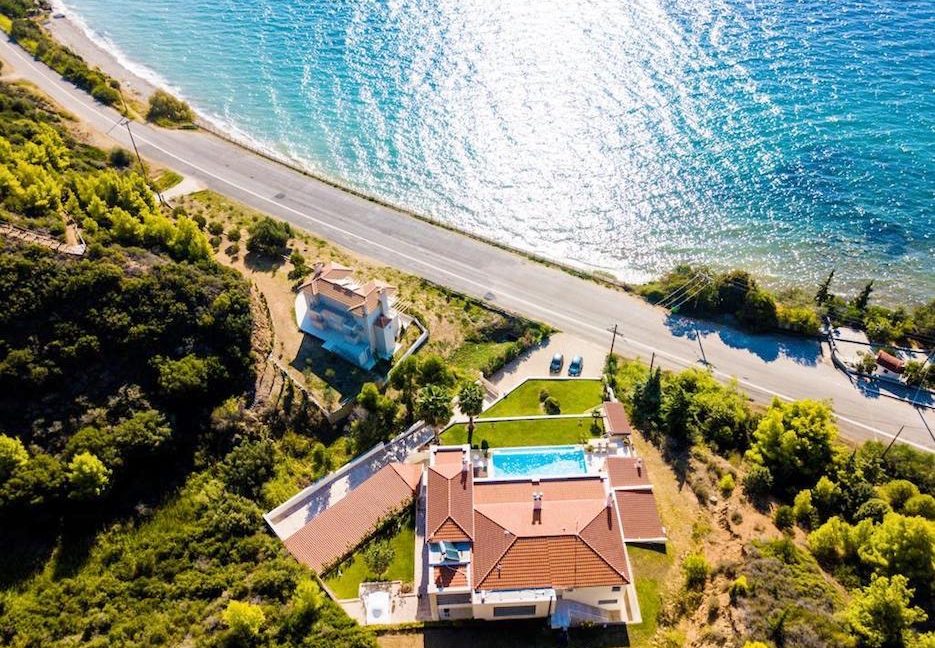 Beautiful beachfront Villa at Halkidiki, Kassandra Halkidiki, Skioni, Halkidiki Properties, Seafront Villa Halkdidiki Greece 3
