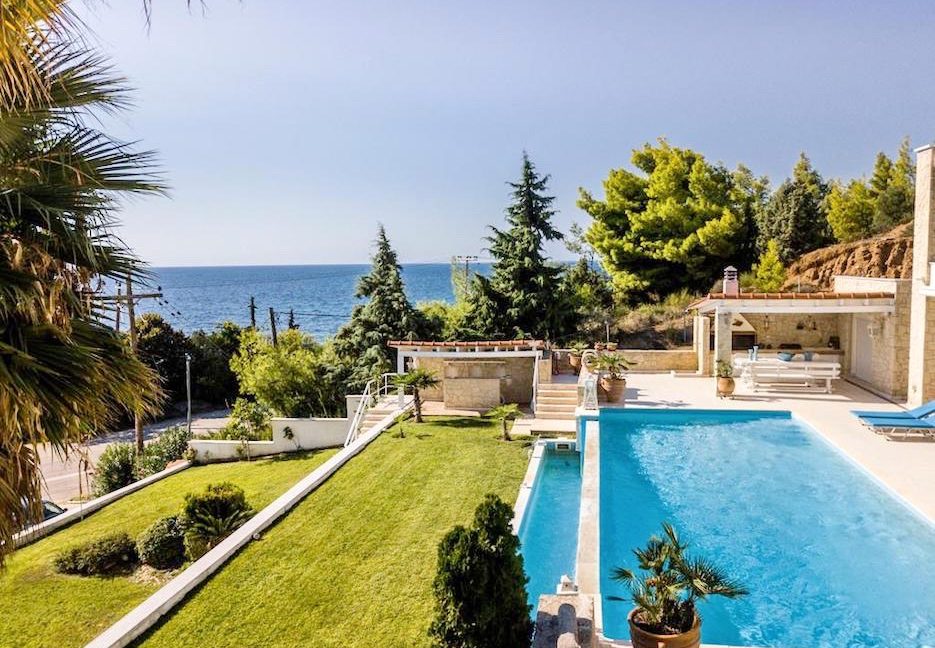 Beautiful beachfront Villa at Halkidiki, Kassandra Halkidiki, Skioni, Halkidiki Properties, Seafront Villa Halkdidiki Greece 32