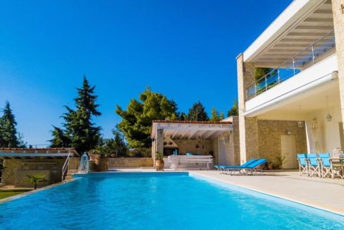 Beautiful beachfront Villa at Halkidiki, Kassandra Halkidiki, Skioni, Halkidiki Properties, Seafront Villa Halkdidiki Greece 6