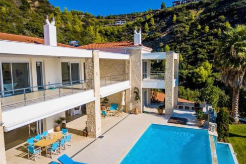 Beautiful beachfront Villa at Halkidiki, Kassandra Halkidiki, Skioni, Halkidiki Properties, Seafront Villa Halkdidiki Greece 7