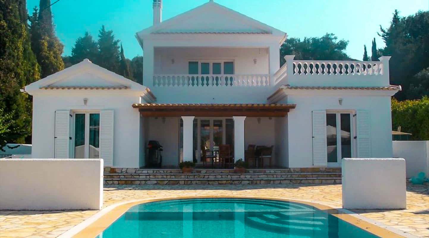 Villa with Pool For sale Corfu Greece
