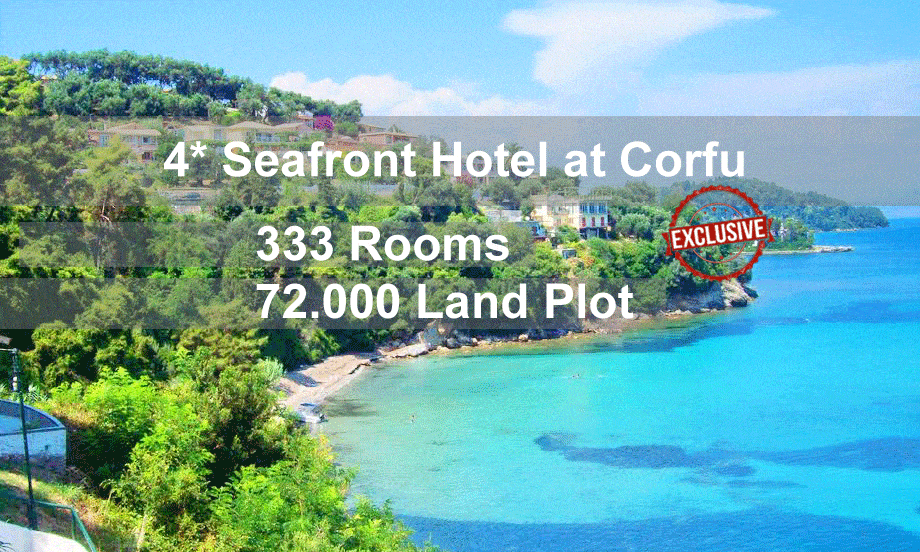 Grant Beach Hotel in Corfu for Sale