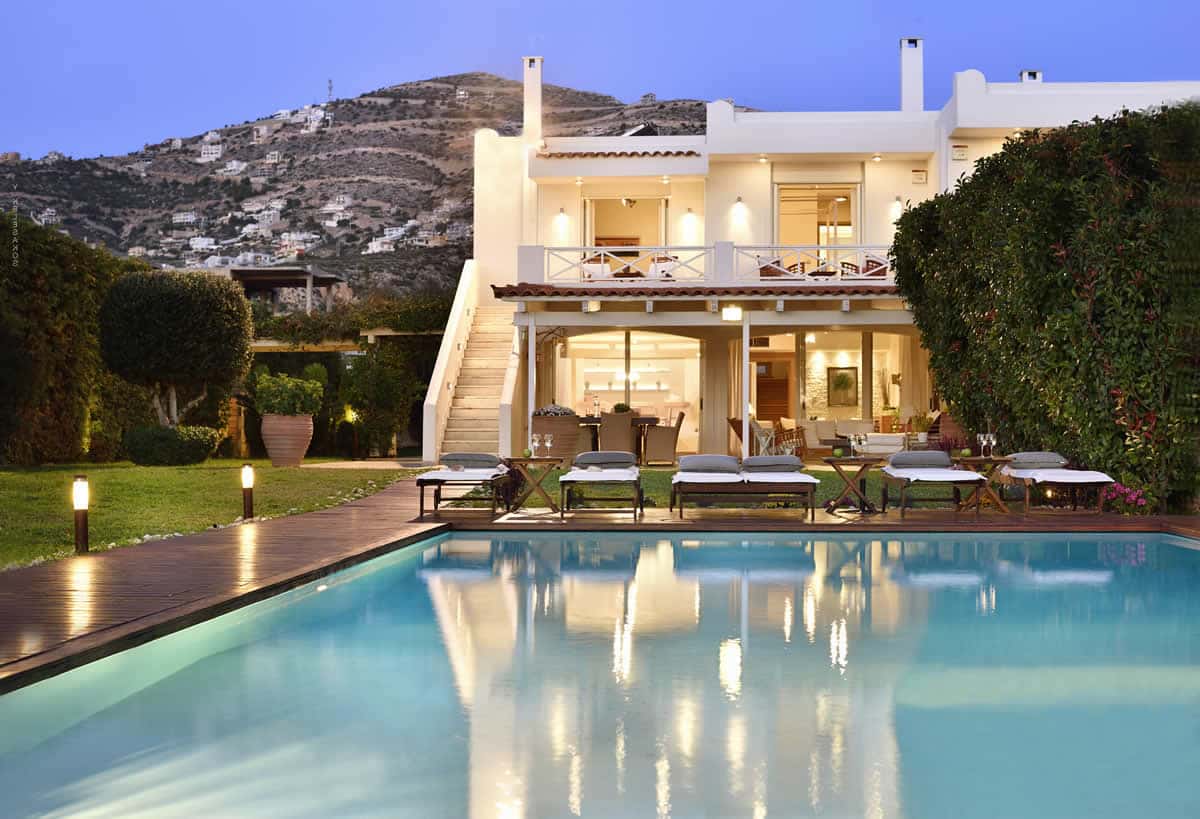 Villa Athens with Sea View, Saronida, Athens Riviera