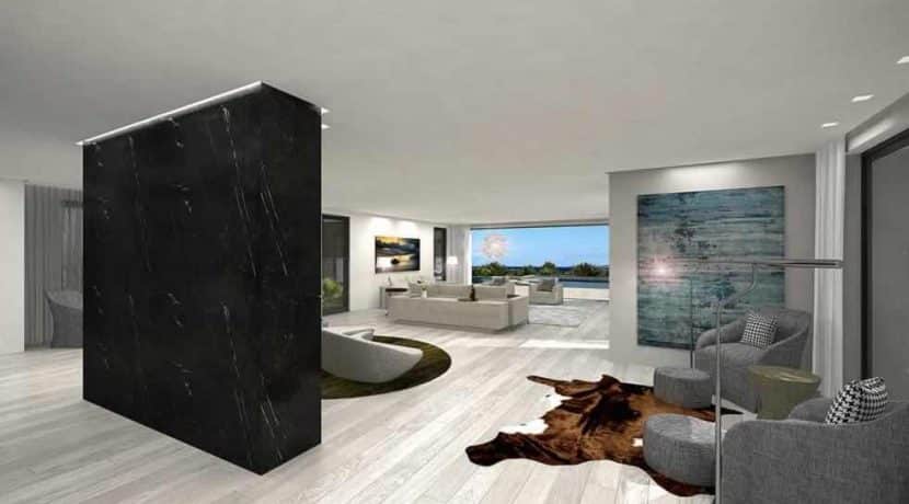 New Seafront Villa with private beach South Athens - Saronida - 600 sq.m. NEW under construction. Luxury Estates Athens Greece,  Beachfront Villas Athens