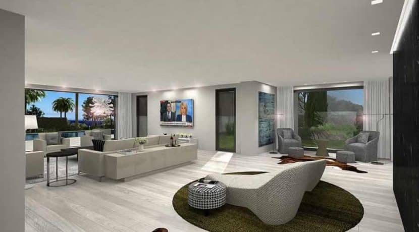 New Seafront Villa with private beach South Athens - Saronida - 600 sq.m. NEW under construction. Luxury Estates Athens Greece,  Beachfront Villas Athens