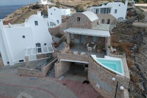Villa in Santorini ,Akrotiri with Caldera Views For Sale. Villa for Sale Santorini, Akrotiri Santorini, Sea View Property Santorini