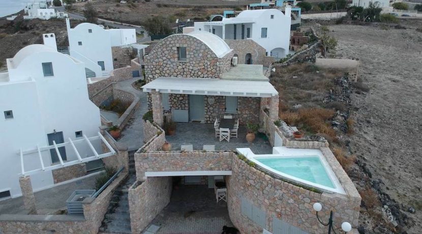 Villa in Santorini ,Akrotiri with Caldera Views For Sale. Villa for Sale Santorini, Akrotiri Santorini, Sea View Property Santorini