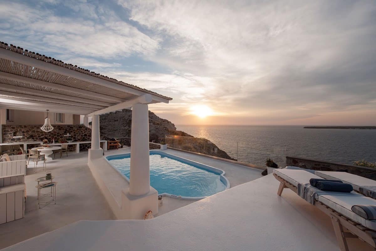 Villa Oia Santorini, Luxury Estate Greek Exclusive Properties, Real