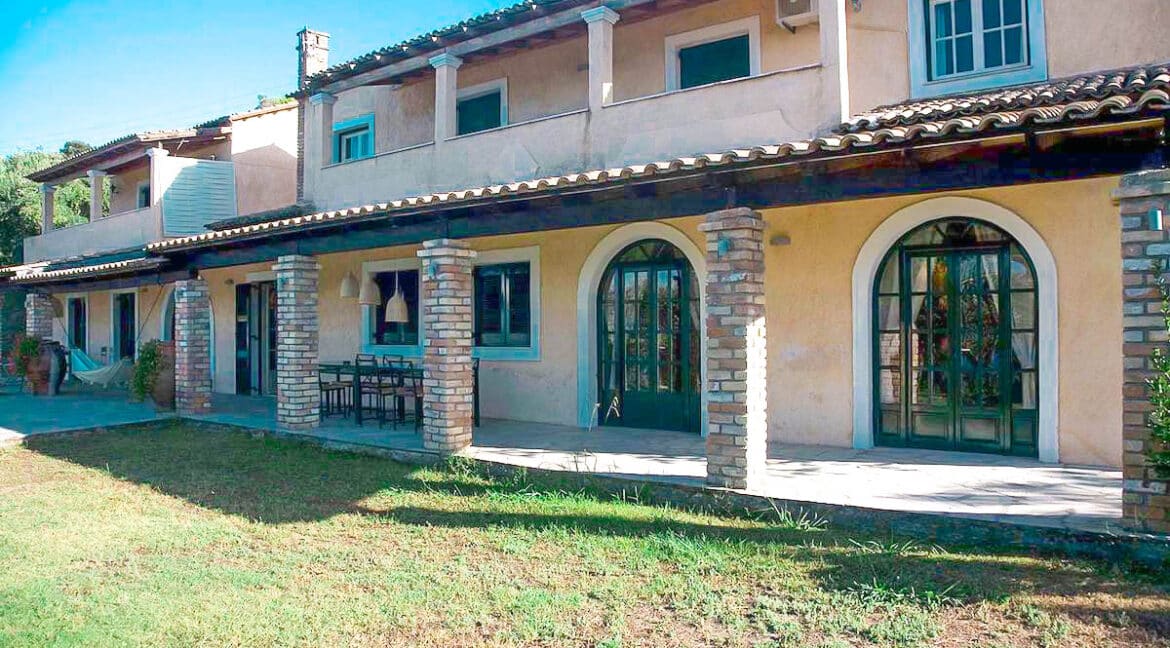 Villa 1st at the Sea at Corfu Greece, with private beach FOR SALE10