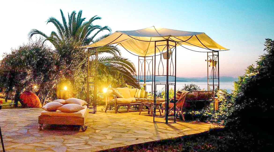 Villa 1st at the Sea at Corfu Greece, with private beach FOR SALE12