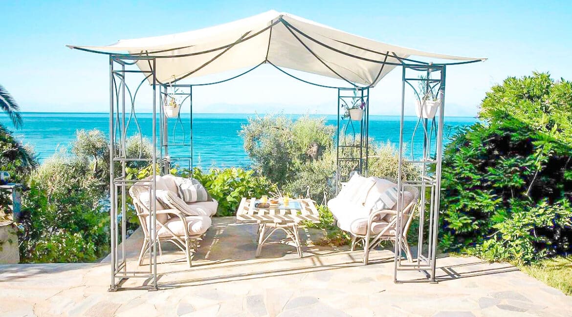 Villa 1st at the Sea at Corfu Greece, with private beach FOR SALE6