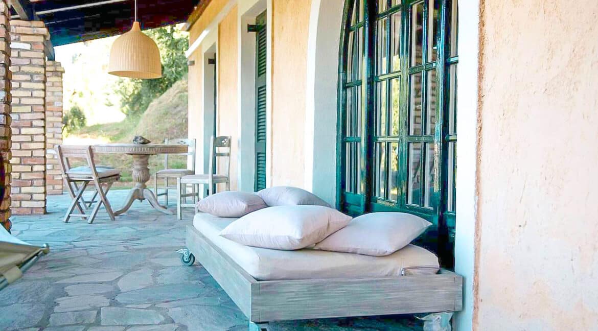 Villa 1st at the Sea at Corfu Greece, with private beach FOR SALE9