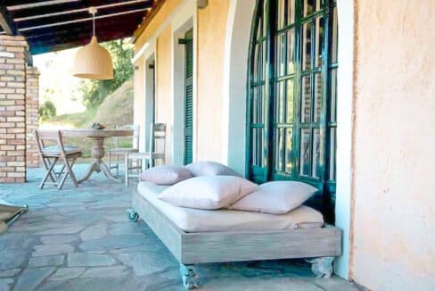 Villa 1st at the Sea at Corfu Greece, with private beach FOR SALE9