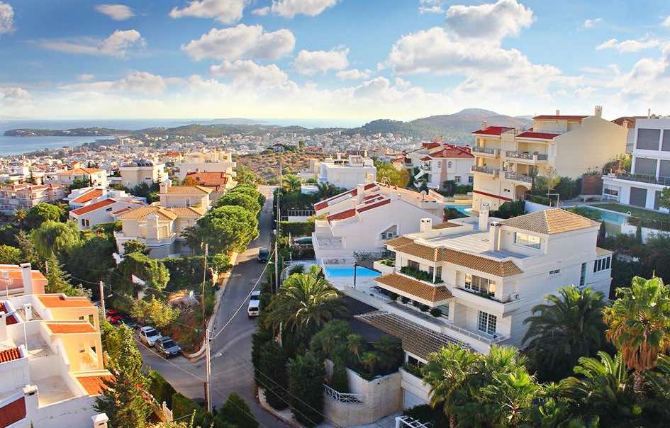 Villa with Beautiful Sea View and Pool at Voula Attica FOR SALE