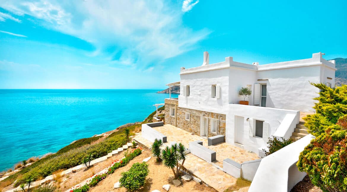 Luxury Seafront Villa , Ios Cyclades. Cyclades Luxury Villas for Sale 23