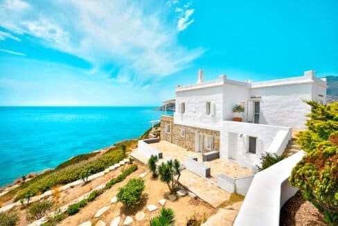 Luxury Seafront Villa , Ios Cyclades. Cyclades Luxury Villas for Sale 23