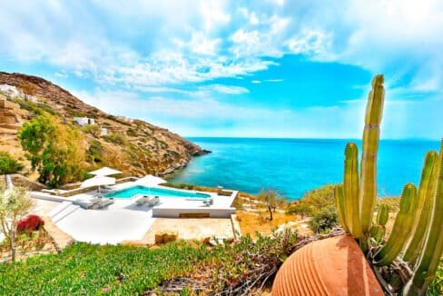 Luxury Seafront Villa , Ios Cyclades. Cyclades Luxury Villas for Sale 25