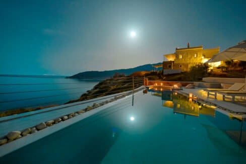 Luxury Seafront Villa , Ios Cyclades. Cyclades Luxury Villas for Sale 9