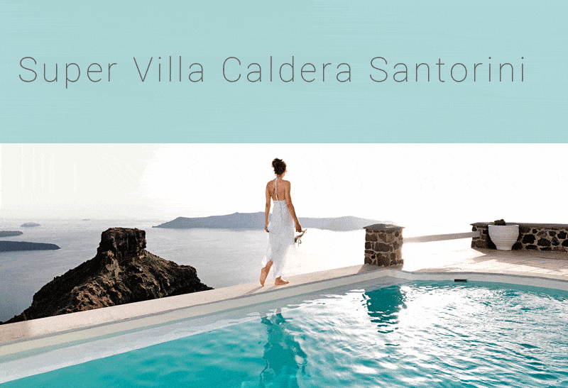 Super Villa Caldera Santorini