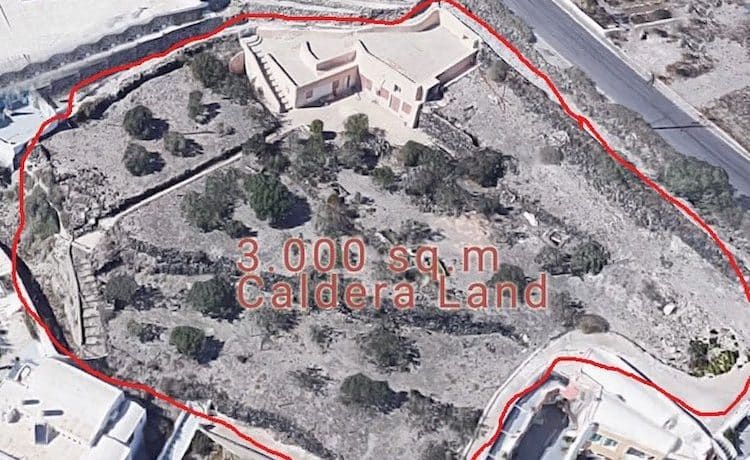Land to Built at Caldera Santorini 3