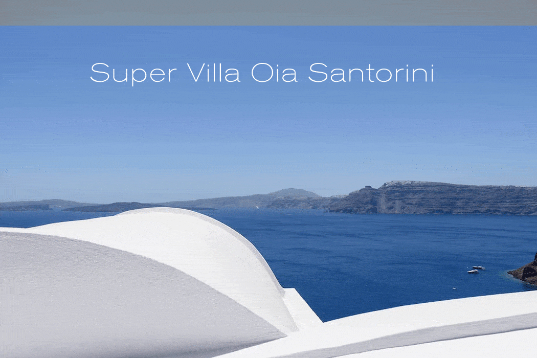 Super Villa of 3 Luxury Suites at Oia Santorini