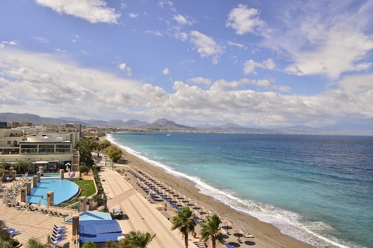 Seafront Hotel at Loutraki Corinth with 87 Rooms, Next to Casino