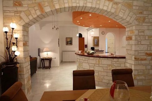 Villa for Sale in Paros with big Land Plot and Sea View, Property overlooking Golden Beach 1