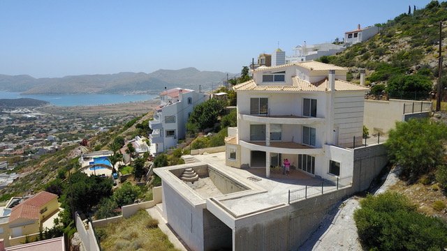Big Villa with Panoramic Sea views at Saronida, South Attica