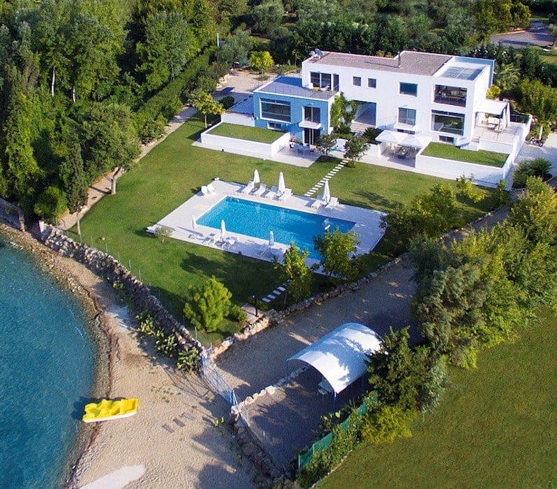 1st at the sea Minimal Villa at Corfu of 470 sq.m, Dassia