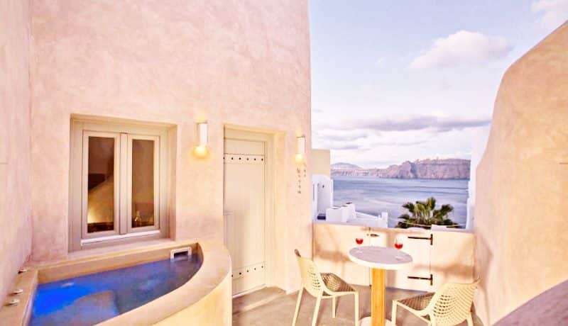 2 Caldera Cave Houses at Oia Santorini for Sale 17