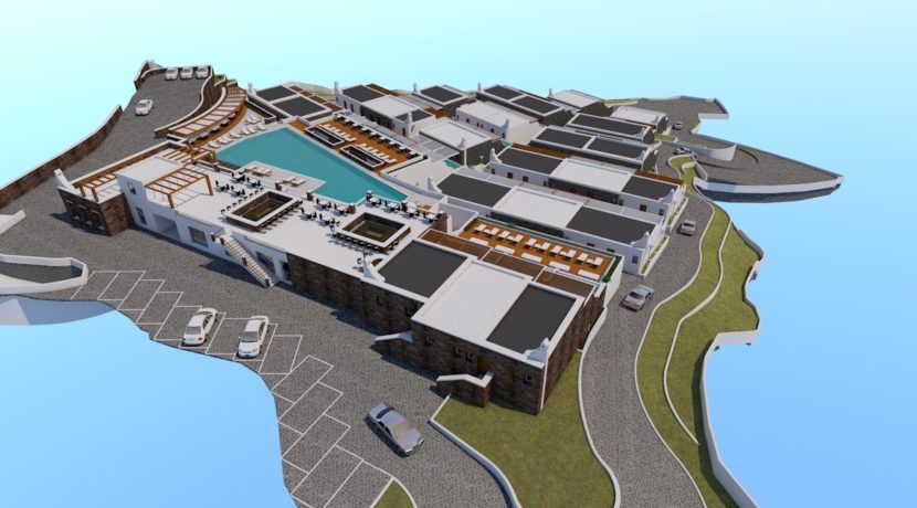 Land with Construction License for Hotel at Ornos Mykonos 10