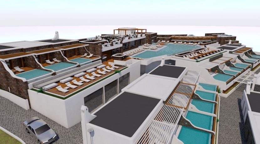 Land with Construction License for Hotel at Ornos Mykonos 11