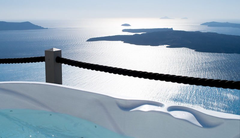 Windmill at Caldera of Santorini 8