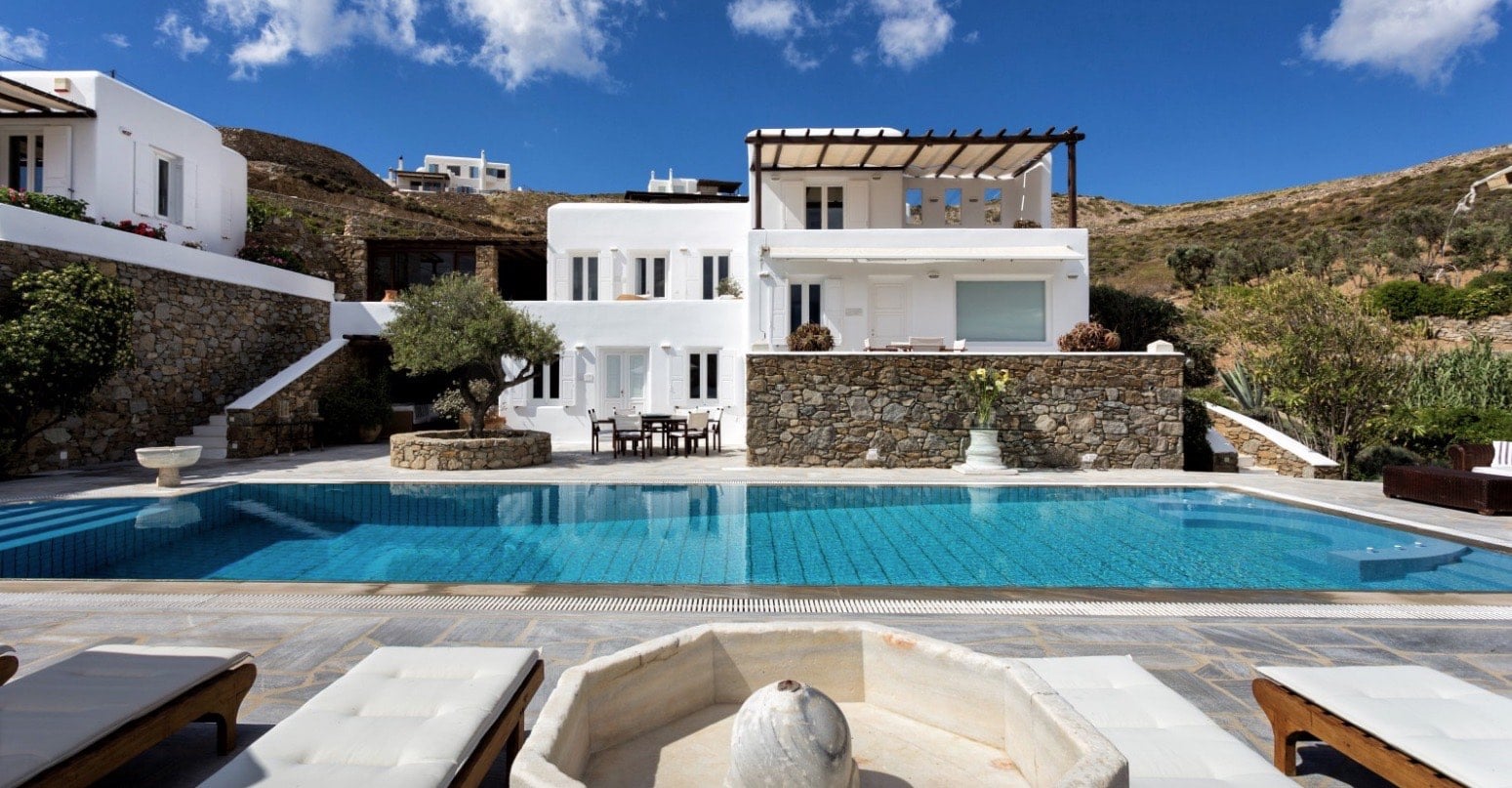 Luxury Sea View Villa in  Mykonos For Sale