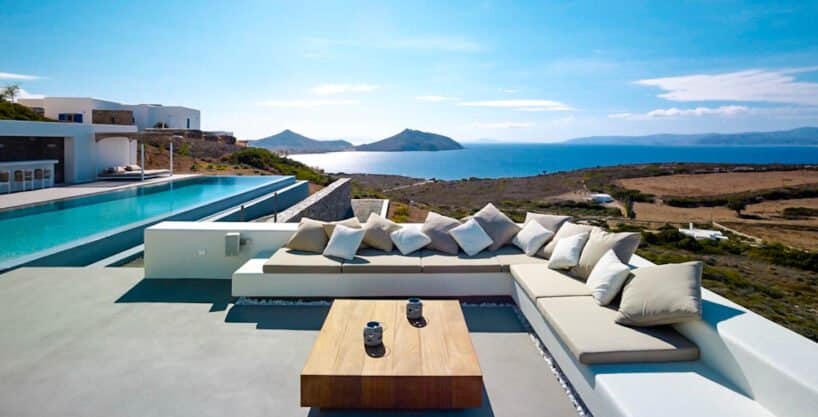 Minimal Villa in Paros, Luxury Property Paros Greece