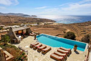 Villa Mykonos of 880 sq.m with amazing Sea view, Lia Beach